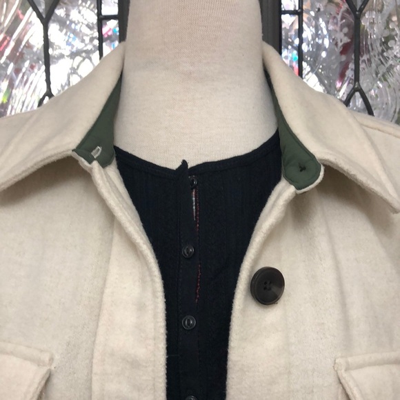 Free Assembly Women's Wool Blend Shirt Jacket - Picture 2 of 11